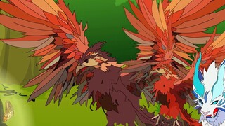 Zhuque and Baihu teamed up to fight against the giant python, and the shadow of Qinglong Patriarch a