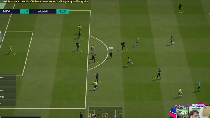 VODKA Mõm _ Lần đầu quẩy FRED đại đế 21U +8 với team Man Utd cực cháy Ronaldo TO #5 #gaming