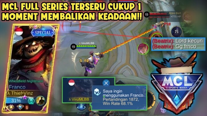 MCL FULL SERIES TANK TERH4RAM DI LAND OF DAWN AUTO BIKIN TAKUT MUSUH - MOBILE LEGENDS