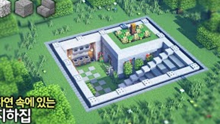【ManDooMiN】 Tutorial Membangun Basis Bawah Tanah yang 100% Alami