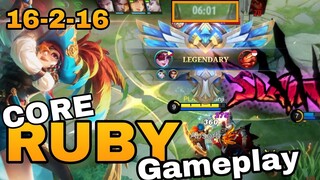 2022 PIRATE RUBY VS PIRATE BANE | 6 MINUTES LEGENDARY | CORE RUBY GAMEPLAY | ikanji | MOBILE LEGENDS
