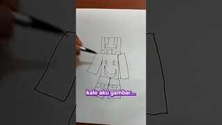 Minecraft, Tapi Apapun Yang Aku GAMBAR Muncul.. 🖌