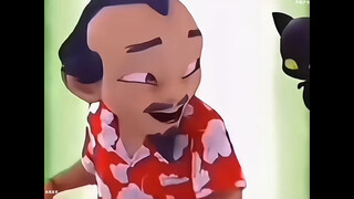 “以为付大师变身黑猫罗尔已经够逆天了，没想到后面更逆天！”