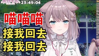 社长卖萌：要捡可爱美月喵喵吗？粉色箱子装回家哦【美月もも】