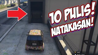 GTA V Store Robbery #6 |  10 PULIS! NATAKASAN! KIINGJAYZ THE DRIVER! |