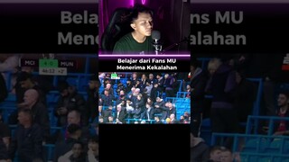BELAJAR SABAR DARI FANS MU #premierleague #kanjuruhan #manchesterunited