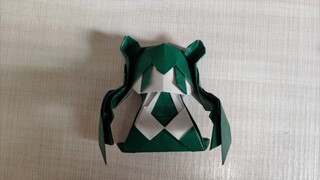 Ajari Anda cara melipat selembar kertas menjadi Hatsune Miku