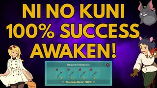 Ni No Kuni - Awaken Gears and Familiars 100% Success Chance!