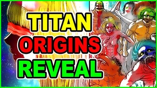 TRUE Origins of Titans Revealed | 🐷 Ymir Past | Attack on Titan Chapter 122 Review