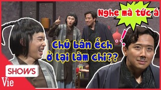 Trấn Thành bắt trend hỏi Kay Trần " Chú bán ếch ở lại làm chi?" và cái kết rối não