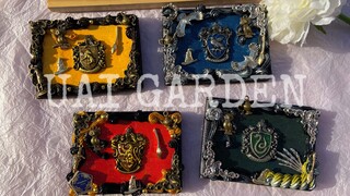 Làm huy hiệu "Ravenclaw" và "Slytherin"