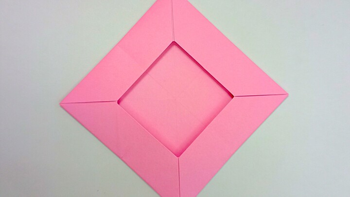 手工DIY折纸相框 | Easy Origami Photo Frame Tutorial