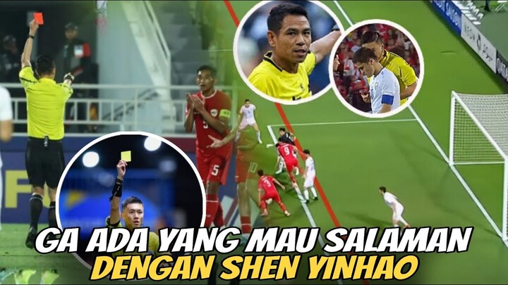 DICURANGI 90 MENIT OLEH WASIT! Inilah 4 Keputusan Blunder Shen Yinhao, Selama Karir Kewasitannya