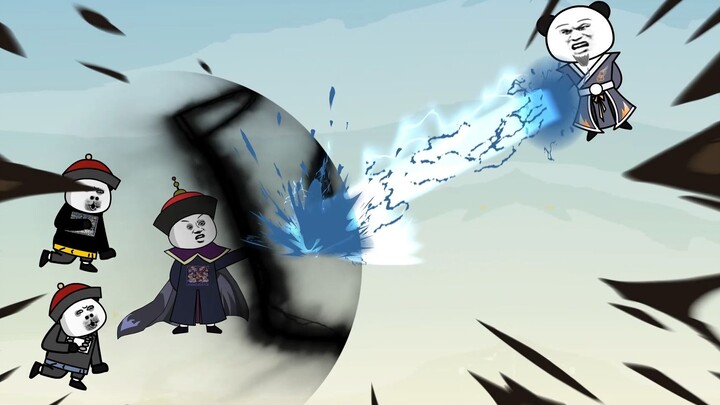 "The Years I Was a Zombie 41" Absorbing the strange fire Falling Star Flame, the three immortals of 