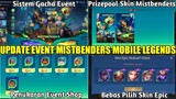 UPDATE EVENT SKIN MISTBENDERS NANA DAN ALDOUS! PERATURAN DRAW, PRIZEPOOL, DAN TOKEN DRAW GRATIS MLBB