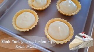 Bánh tart phô mai mềm mịn thơm ngon