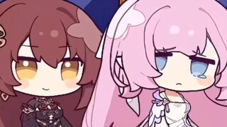 【爱莉希雅×伊甸】伊甸～我的脖子好酸呀～（在加上一点舞台装扮吧～）