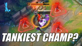 Wild Rift - Tankiest Champion?