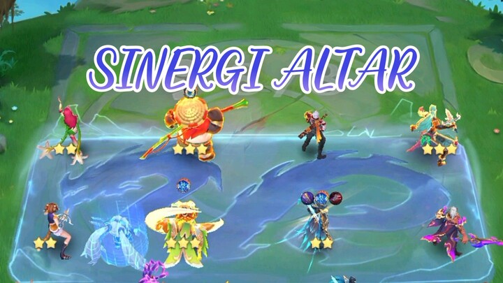 PAKE SINERGI ALTAR AUTO JADI NAGA BIRU 🐉