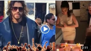 Can Yaman And Demet Ozdemir Happy Thanksgiving Party