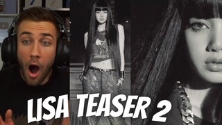 SHE IS HERE! 😆😲 LISA - FIRST SINGLE ALBUM LALISA VISUAL TEASER #2 - REACTION