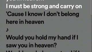 tears in heaven