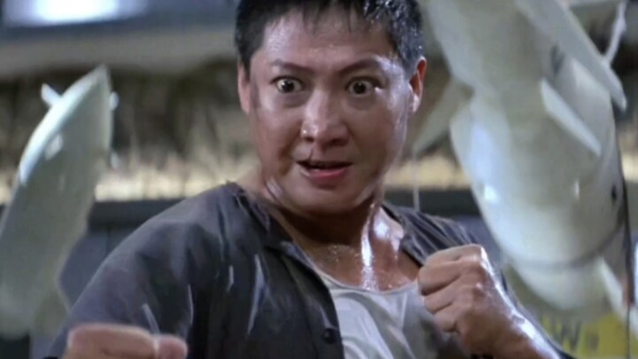 Yuen Wah bertarung melawan Yuen Biao, Sammo Hung menggunakan “cengkraman, teknik patahkan sendi dan 