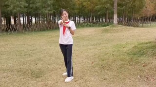 【Dance Cover】Junior High School Girl | Face to the sun | Outdoor