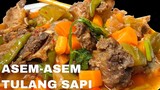 RESEP ASEM-ASEM DAGING / TULANG SAPI PEDAS