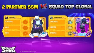 2 Partner Sausage Man VS SQUAD TOP GLOBAL | 2 MAN VS SQUAD | SOUTH SAUSAGE MAN