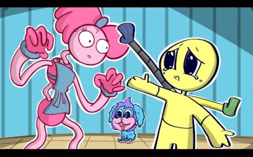 แบก (HuluWuluAnimations) ชีวิตประจำวันของแม่ขายาว // Poppy Game Time บทที่ 2 คอลเลกชันแอนิเมชั่น