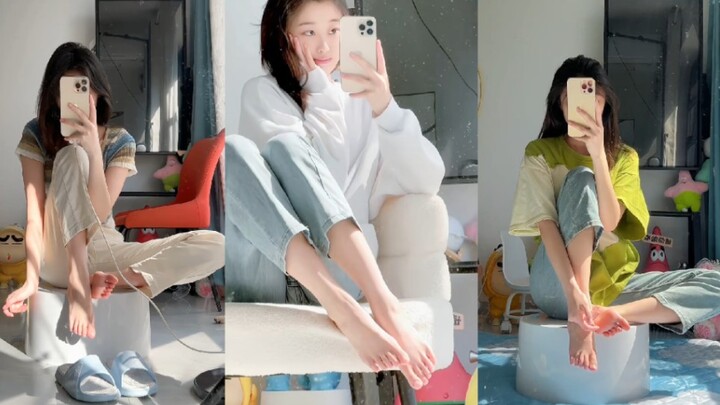 Filter sang kakak perempuan dan pencahayaan di kamarnya benar‑benar bikin cantik banget! Rasanya sep