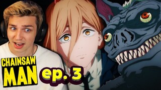 MEOWY'S WHEREABOUTS | Chainsaw Man Episode 3 REACTION!