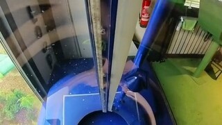 超级刺激的水上“滑梯炮弹”，快来体验第一视角！
