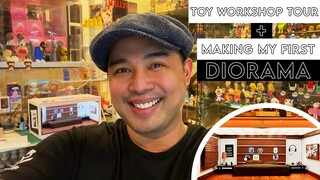 Toy Workshop Tour + Making My First Diorama!!!