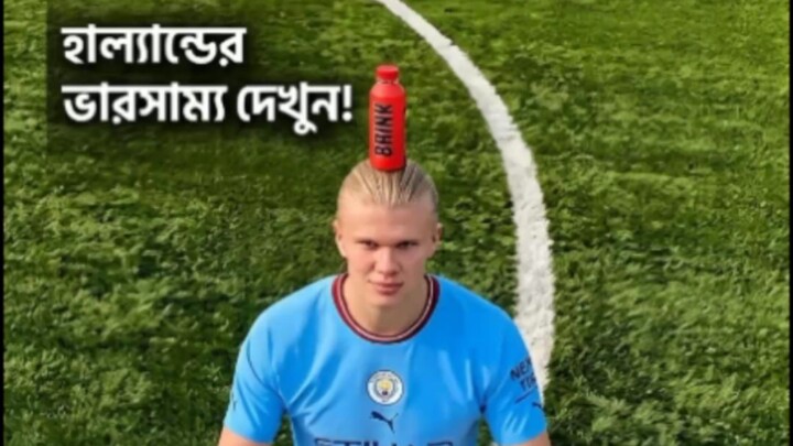 Haaland's next-level balance skill! 🤯 You have to see this to believe it!"#Haalen #shorts