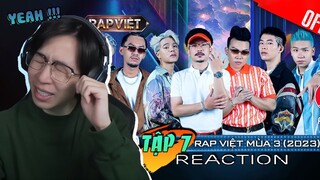 Rap Việt Mùa 3 - Tập 7 | ViruSs Reaction !