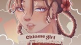 [CLIP STUDIO PAINT SPEED PAINT]drawing Chinese girl 🎨✨