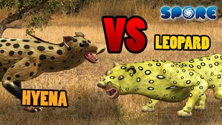 Hyena vs Leopard | Animal Fight Club [S2E7] | SPORE