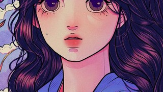 drawing animeᰔᩚ