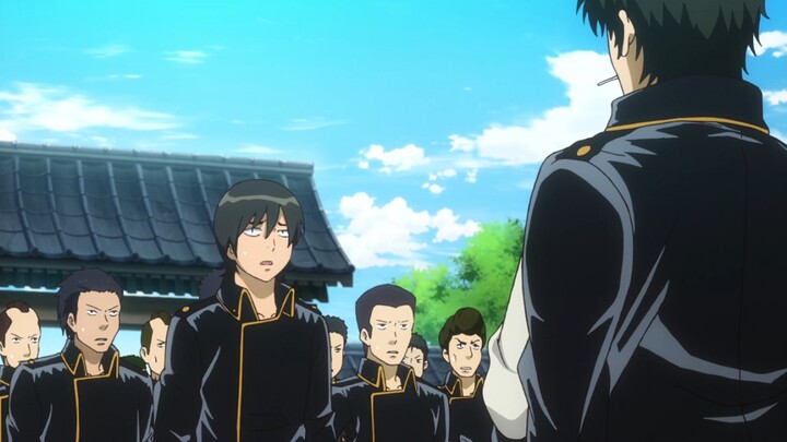 Episode 53: The stingy male lead actually got his paycheck and paid the rent #Gintama #AnimeReview