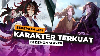 Inilah Karakter Terkuat Di Kimetsu No Yaiba!!!