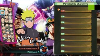 Joseph Joestar Dùng Súng Bắn Các Nhẫn Giả Trong Naruto Bay Màu - NARUTO SHIPPUDE