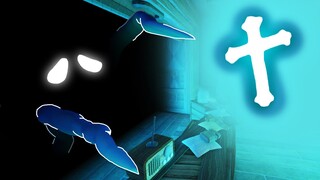 USING CRUCIFIX AGAINST JEFF! ROBLOX DOORS UPDATE ANIMATION