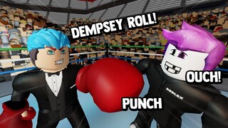 BOXING LEAGUE | ROBLOX | ANG BOKSINGERO NG BAYAN!