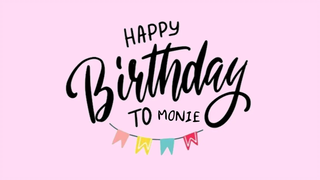 สุขสันต์วันเกิด Cazzie KMonie MMD PH