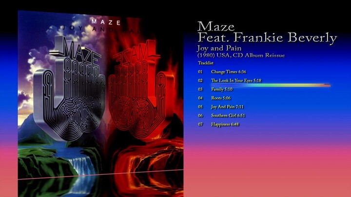 Maze Featuring Frankie Beverly (1980) Joy and Pain [2004 CD Reissue, Album]