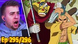 THE BEST DUO!! One Piece Episode 295 & 296 REACTION + REVIEW!