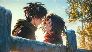 Mikasa dan Eren Animasi 3D