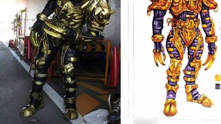 Chaos of time and space - Kamen Rider Den-O Imajin leather suit design comparison